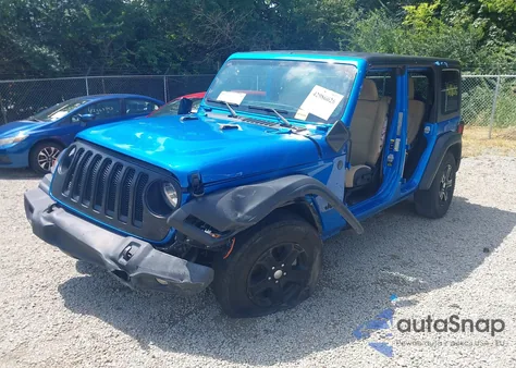 2022 Jeep Wrangler Unlimited Sport S 4X4 from USA, damaged, VIN 1C4HJXDN9NW184406